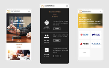 浙江学优律师事务所网站建设